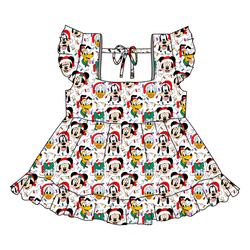 Jolly Holiday Crew Sadie Tie Top - Knit - Pre Order - Christmas Special