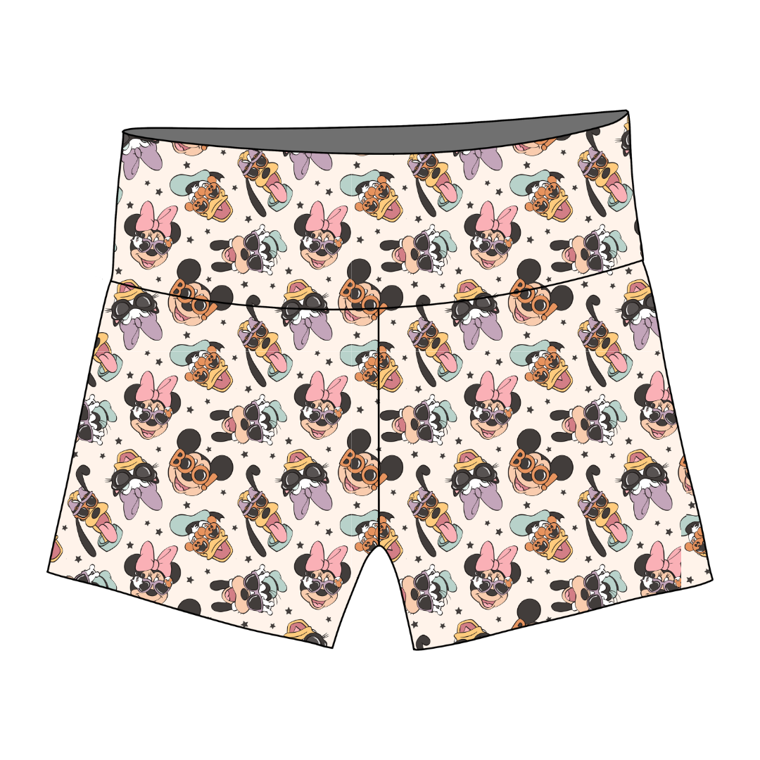Spooky Cute Crew - Nola Biker Shorts Knit - PRE ORDER