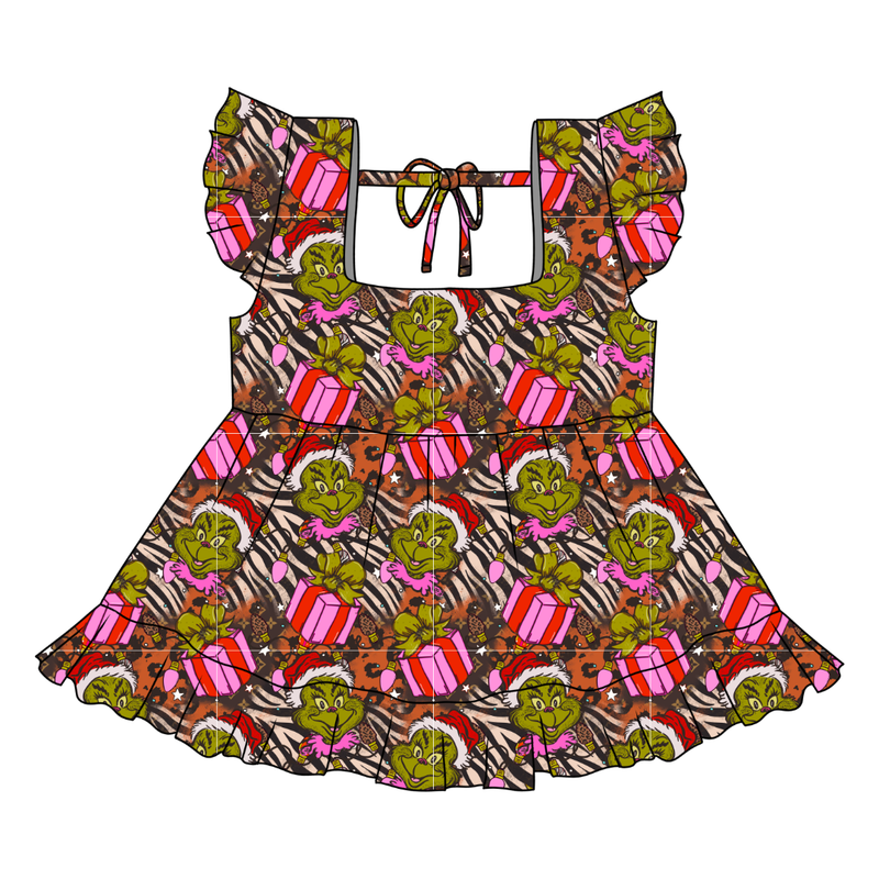 Pretty Mean Christmas Sadie Tie Top - Knit - Pre Order - Christmas Special