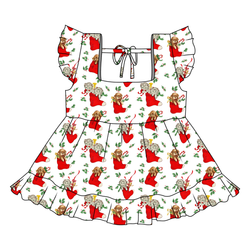 Under the Tree Sadie Tie Top - Knit - Pre Order - Christmas Special