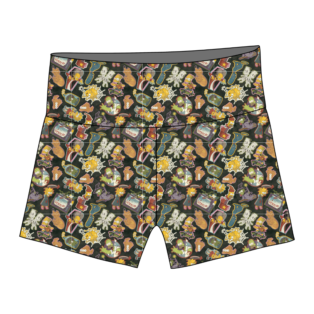 Treehouse Terror - Nola Biker Shorts Knit - PRE ORDER