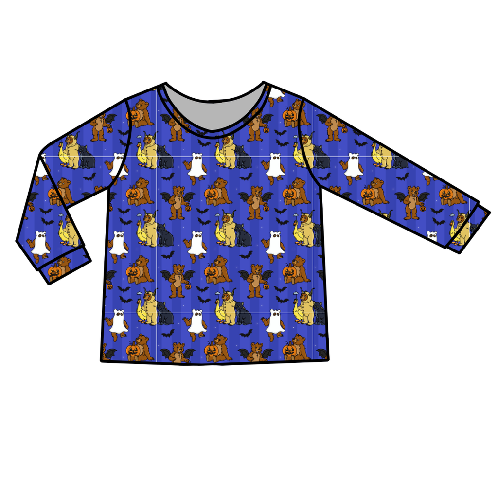 Goblin Night Ruby Long Sleeve Bamboo Shirt - Pre Order