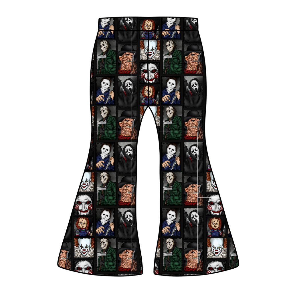 Midnight Society Mod Adult Flare Bamboo Pants - Pre Order