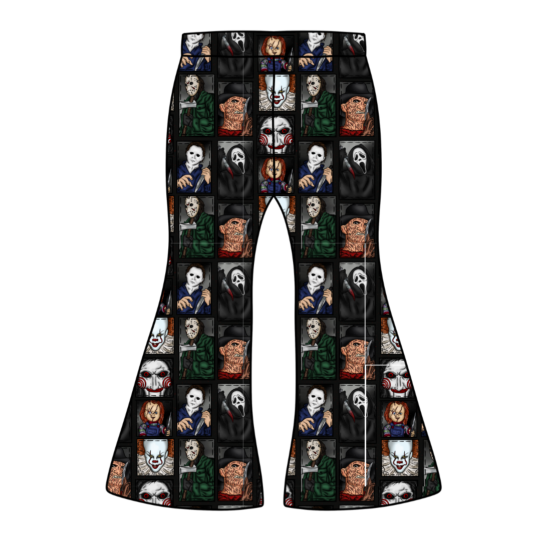 Midnight Society Mod Adult Flare Bamboo Pants - Pre Order