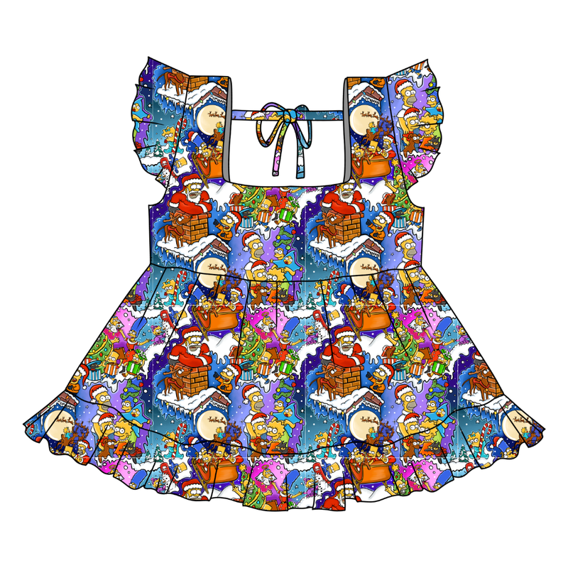 D oh Holy Night Sadie Tie Top - Knit - Pre Order - Christmas Special
