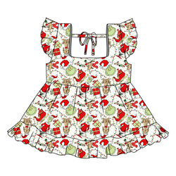 Mistle Toe & Mischief Sadie Tie Top - Knit - Pre Order - Christmas Special