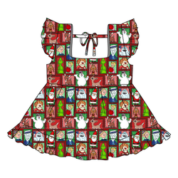 Christmas through the Years Sadie Tie Top - Knit - Pre Order - Christmas Special