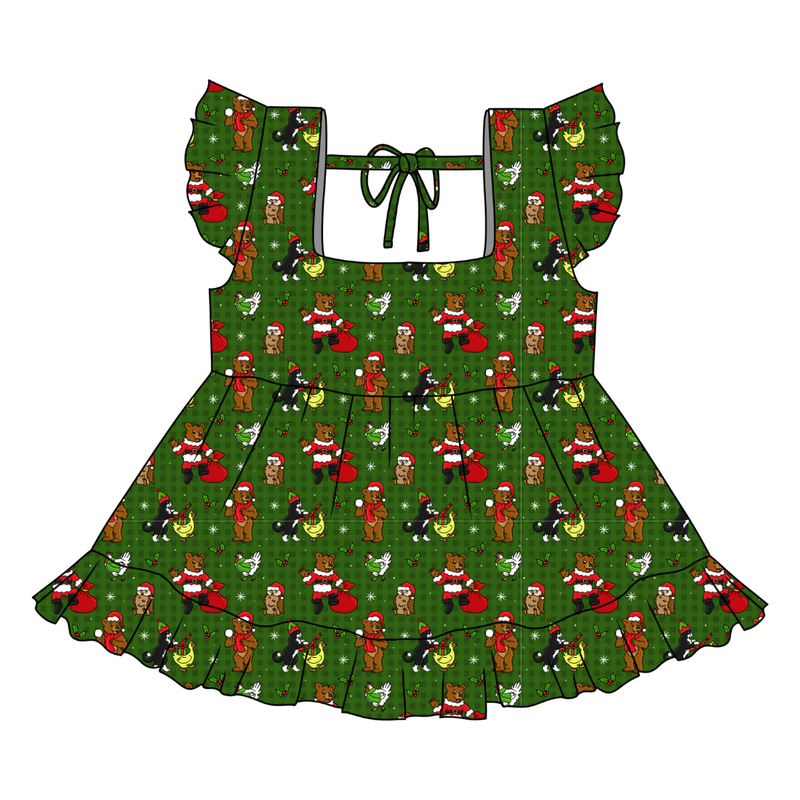 Cozy Cabin Christmas Sadie Tie Top - Knit - Pre Order - Christmas Special