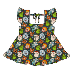 Classic Christmas Mischief Sadie Tie Top - Knit - Pre Order - Christmas Special