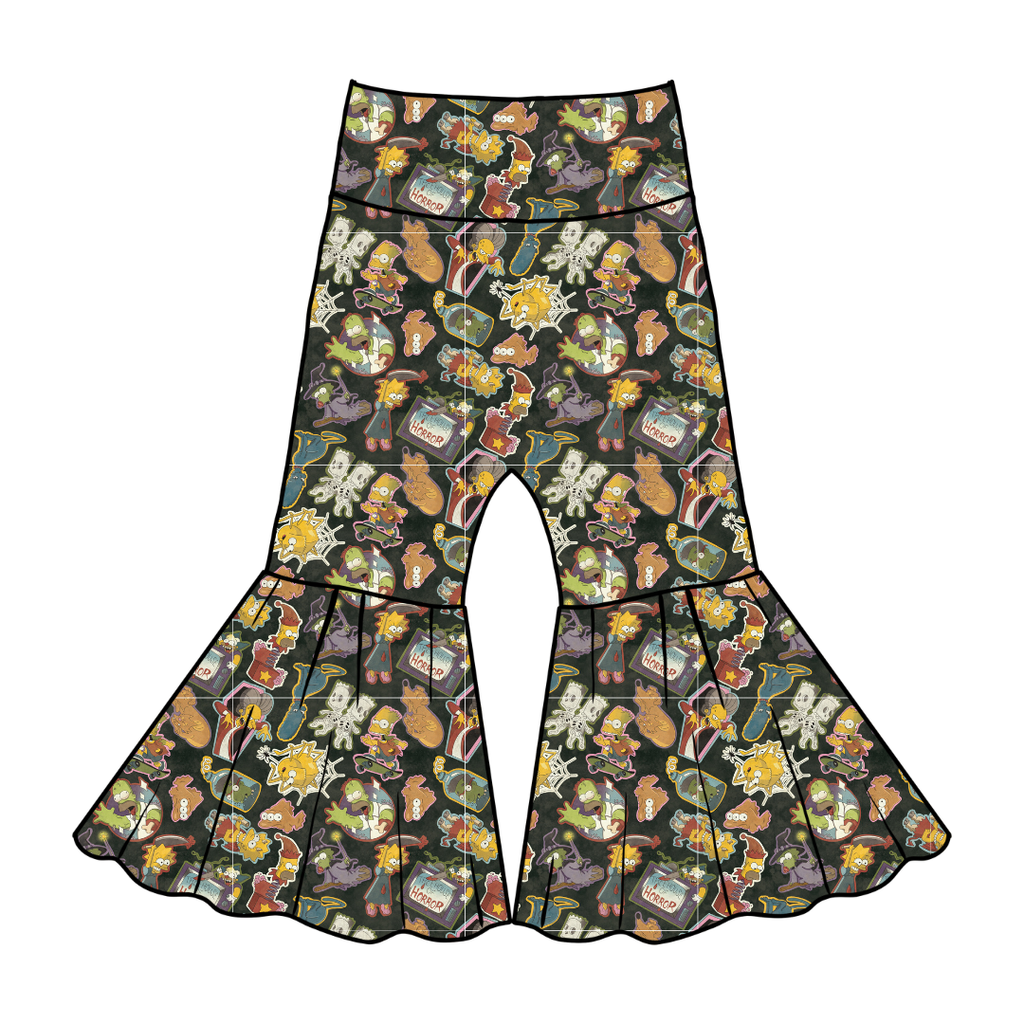 Treehouse Terror - Mirage Knit Flares - PRE ORDER