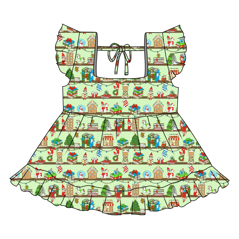 Holiday Hide & Seek Sadie Tie Top - Knit - Pre Order - Christmas Special