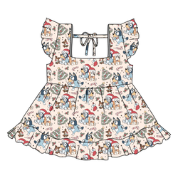 Heeler Holiday Sadie Tie Top - Knit - Pre Order - Christmas Special