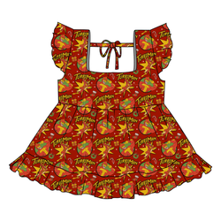 Turbo Sadie Tie Top - Knit - Pre Order - Christmas Special