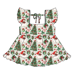 Evergreen Dreams Sadie Tie Top - Knit - Pre Order - Christmas Special