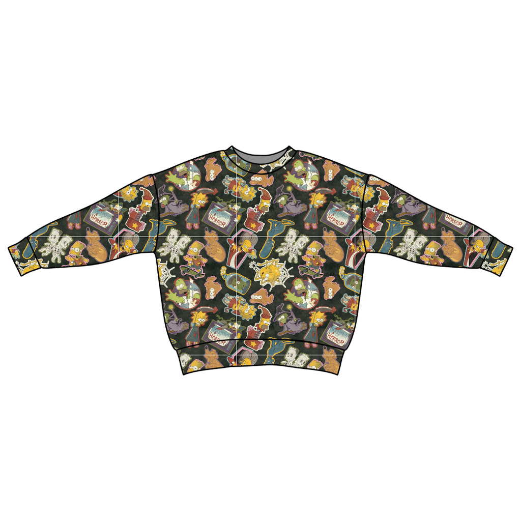 Treehouse Terror Zayn Oversized Pullover - PRE ORDER