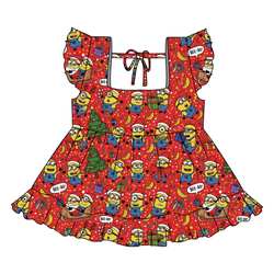 Holiday Shenanigans Sadie Tie Top - Knit - Pre Order - Christmas Special
