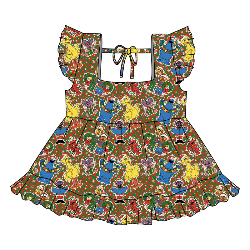 Merry Street Friends Sadie Tie Top - Knit - Pre Order - Christmas Special