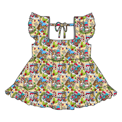 Paws & Claus Sadie Tie Top - Knit - Pre Order - Christmas Special