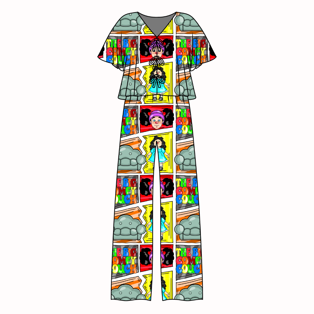 Couch Lollipop Women's Front Tie Set Bamboo - Pre Order