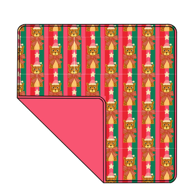 Festive & Fierce Enchanted Blanket - Knit - Pre Order - Christmas Special (50x50 Inches)