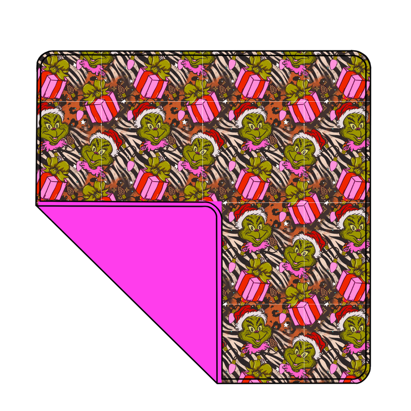 Pretty Mean Christmas Moonbeam Blanket - Bamboo - Pre Order - Christmas Special (50x50 Inches)