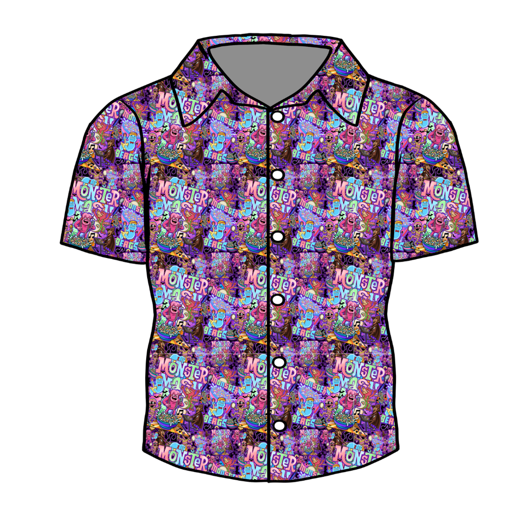 Cereal Killr - Twilight Men's Button Down Bamboo - Pre Order