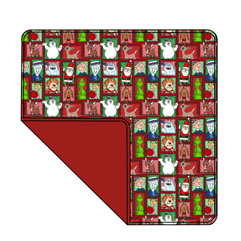 Christmas through the Years Enchanted Blanket - Knit - Pre Order - Christmas Special (50x50 Inches)