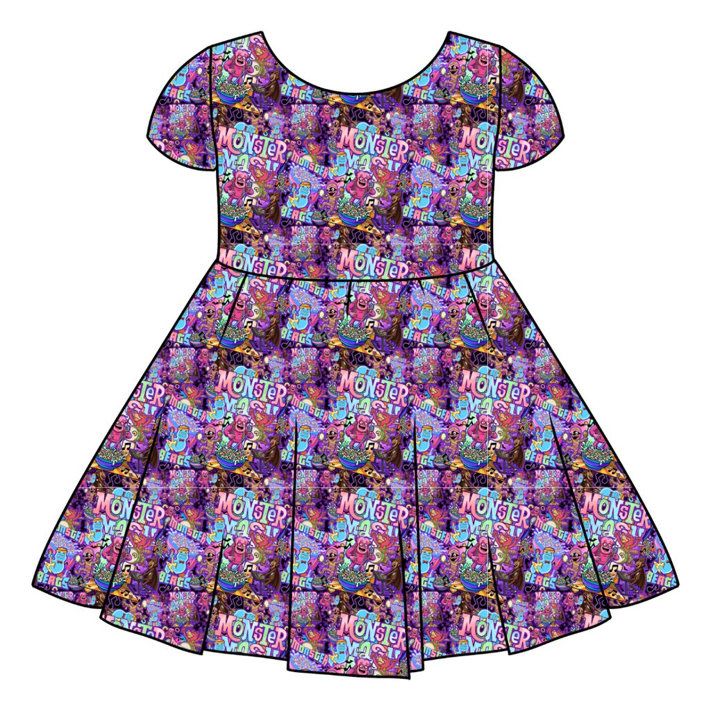CEREAL KILLR - Honey Girl's Twirl Dress Bamboo - PRE ORDER