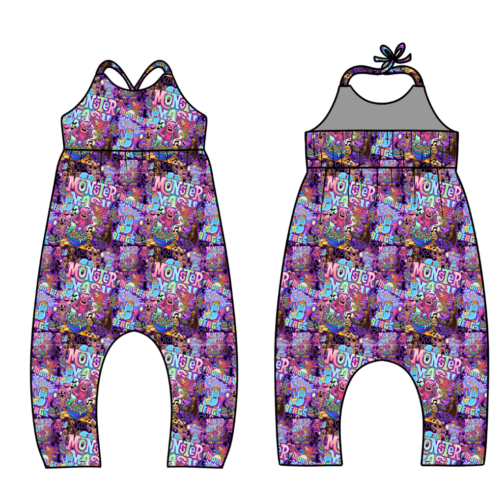 Cereal Killr - Brielle Halter Jumpsuit Knit - PRE ORDER