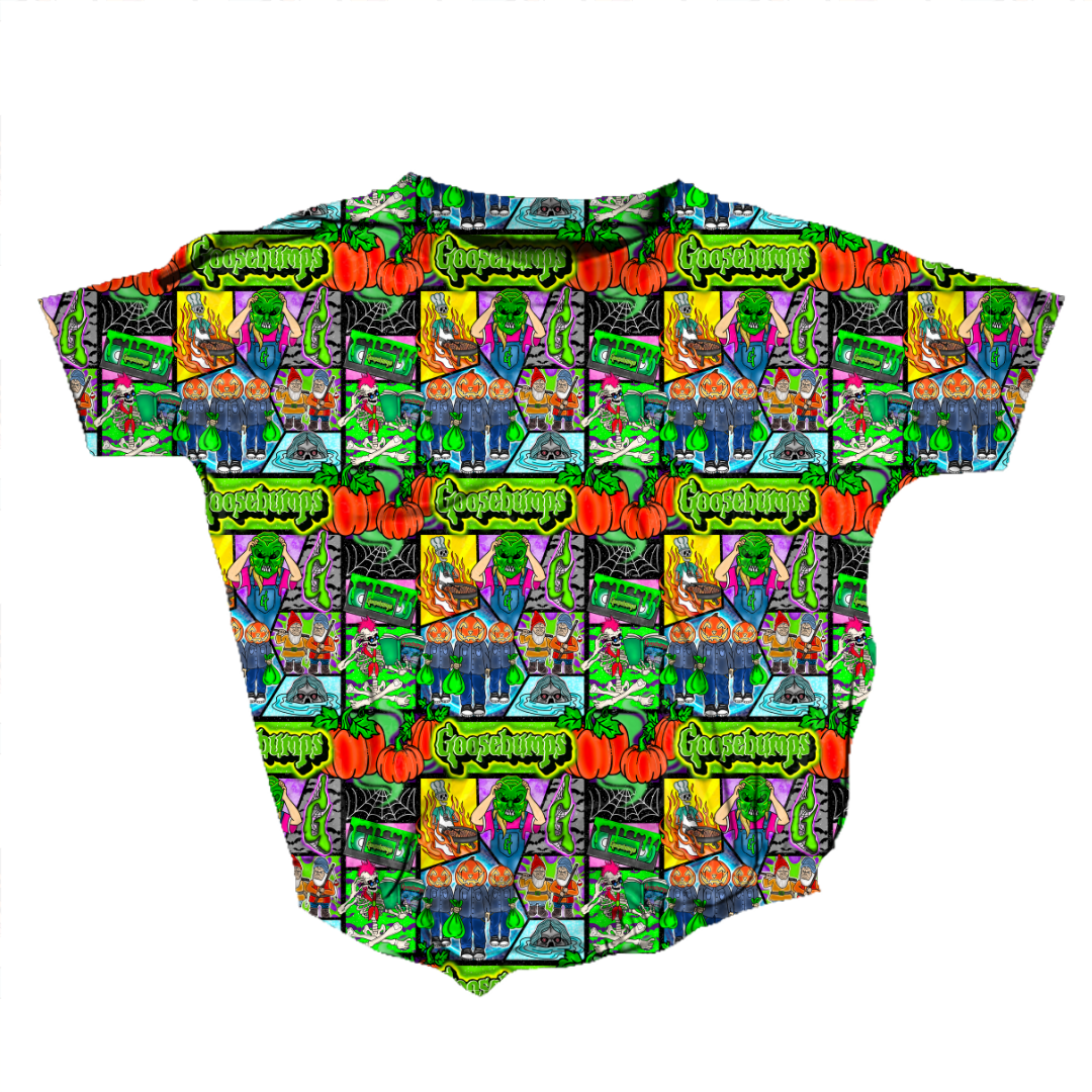 Bedtime Spooks Opal Short Sleeve Bubble Bamboo - PRE ORDER