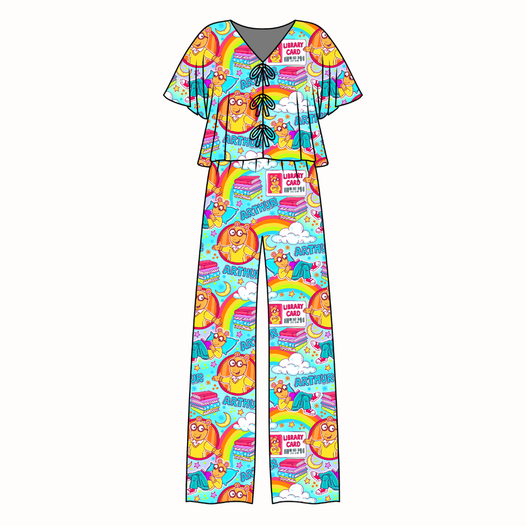 Arth Lollipop Women's Front Tie Set Bamboo - Pre Order