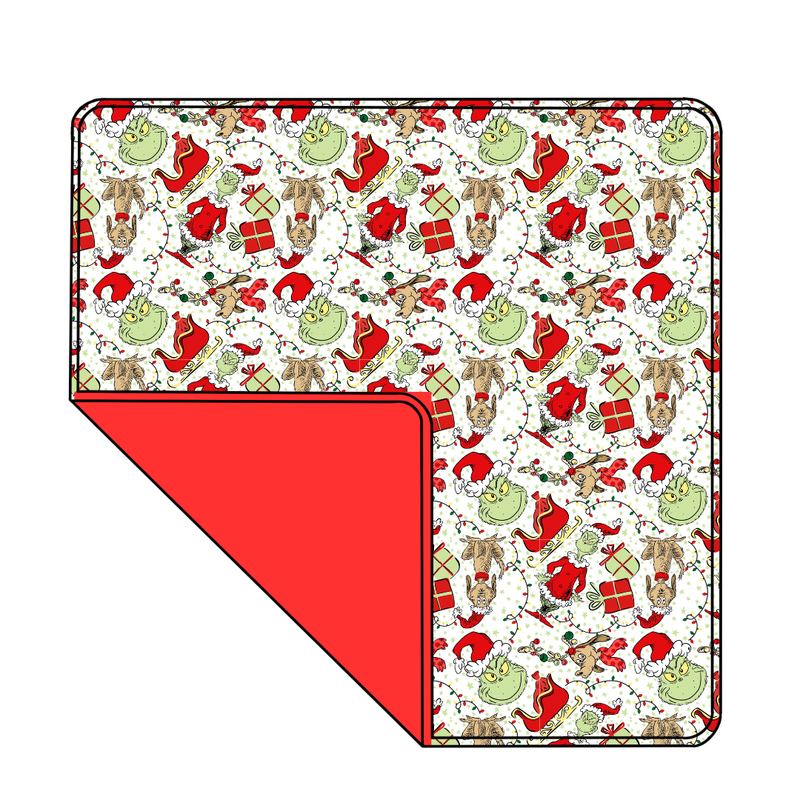 Mistle Toe & Mischief Enchanted Blanket - Knit - Pre Order - Christmas Special (50x50 Inches)