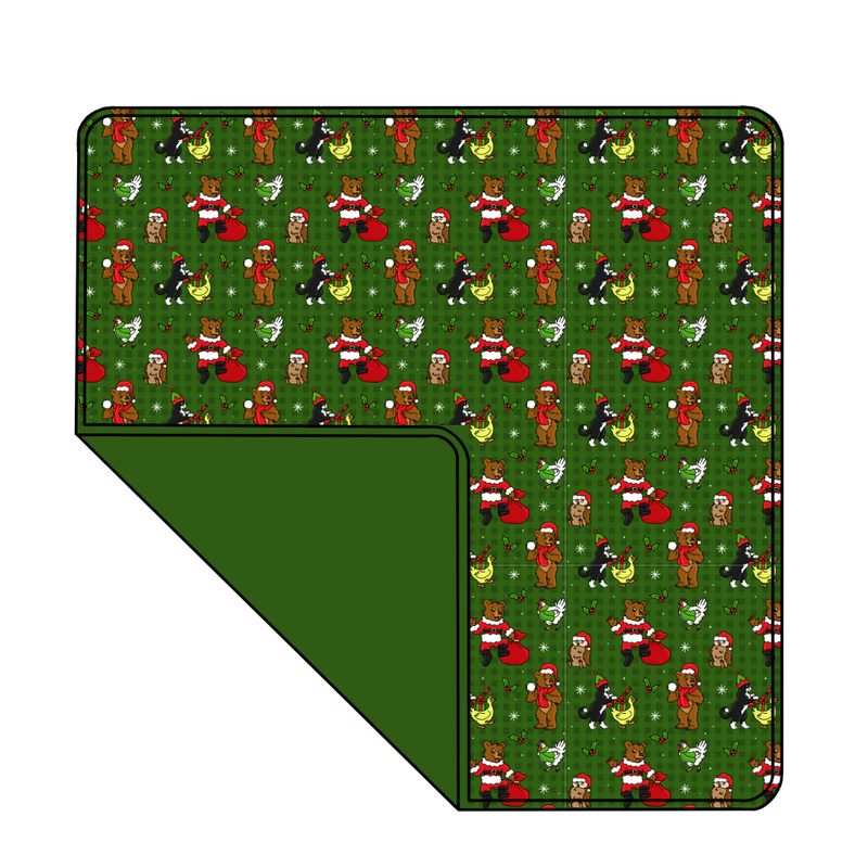 Cozy Cabin Christmas Dreamscape Oversized Blanket - Knit - Pre Order - Christmas Special (57.5x80 Inches)