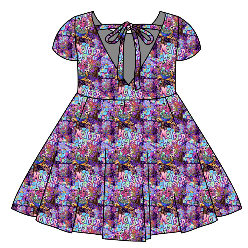 CEREAL KILLR - Honey Girl's Twirl Dress Bamboo - PRE ORDER