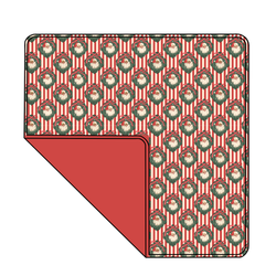 Candy Cane Lane Moonbeam Blanket - Bamboo - Pre Order - Christmas Special (50x50 Inches)
