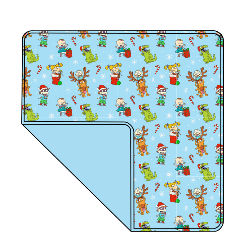 Holiday Parade Moonbeam Blanket - Bamboo - Pre Order - Christmas Special (50x50 Inches)
