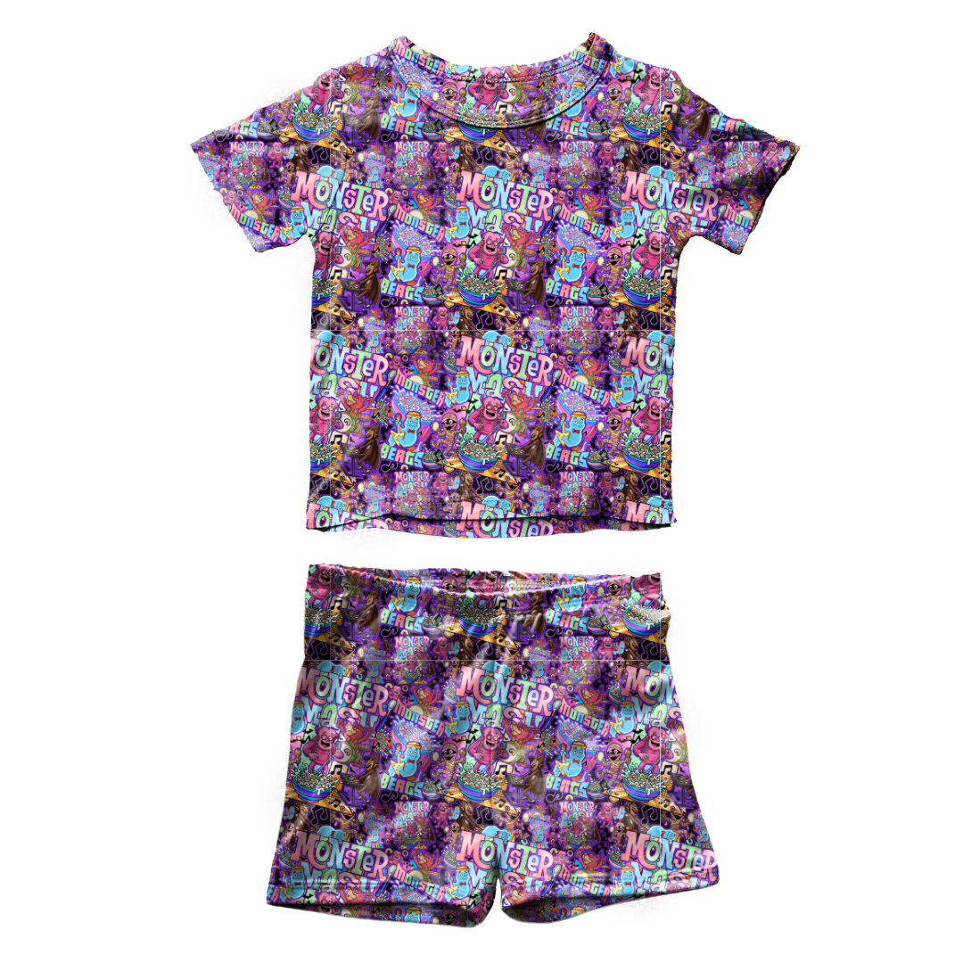 Cereal Killr Fawn Short Sleeve Short Set Bamboo - PRE ORDER
