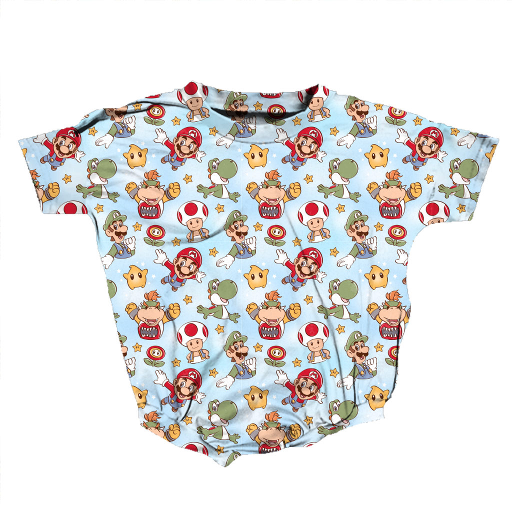 Dino Might Opal Short Sleeve Bubble Bamboo - PRE ORDER