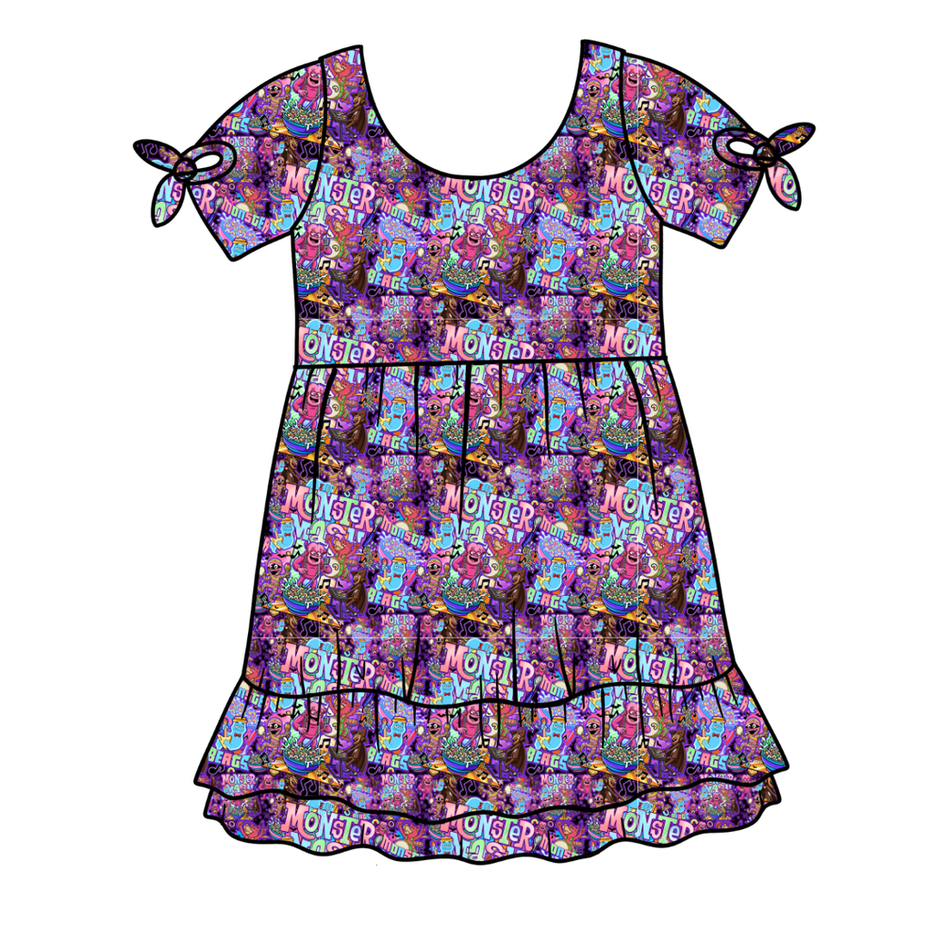 Cereal Killr - Serenity Short Sleeve Lounge Dress - PRE ORDER