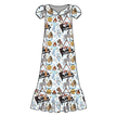 Big City Besties Blanche Women's Mu'umu'u Bamboo - Pre Order