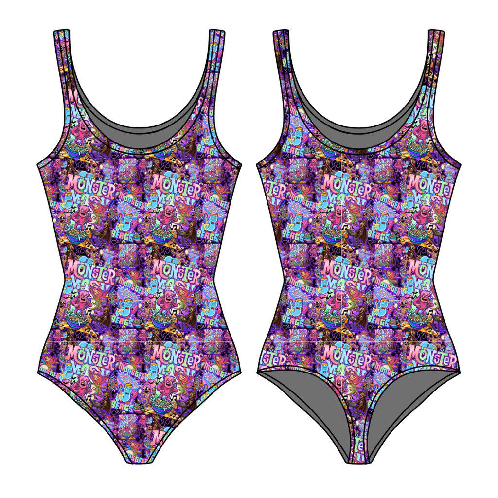 Cereal Killr Sapphire Women's Bamboo Leotard - Pre Order