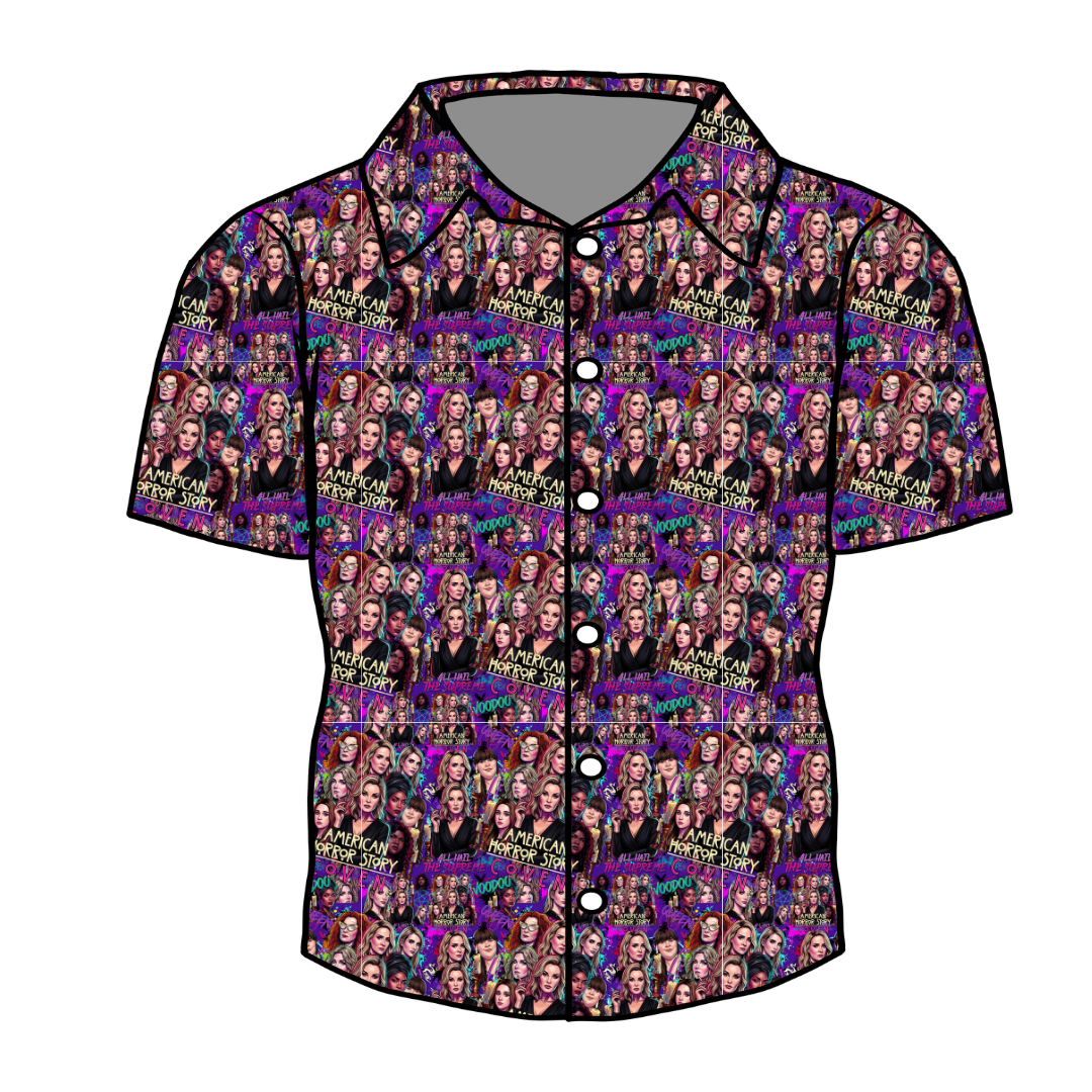 Spellbound Sisters - Twilight Men's Button Down Bamboo - Pre Order