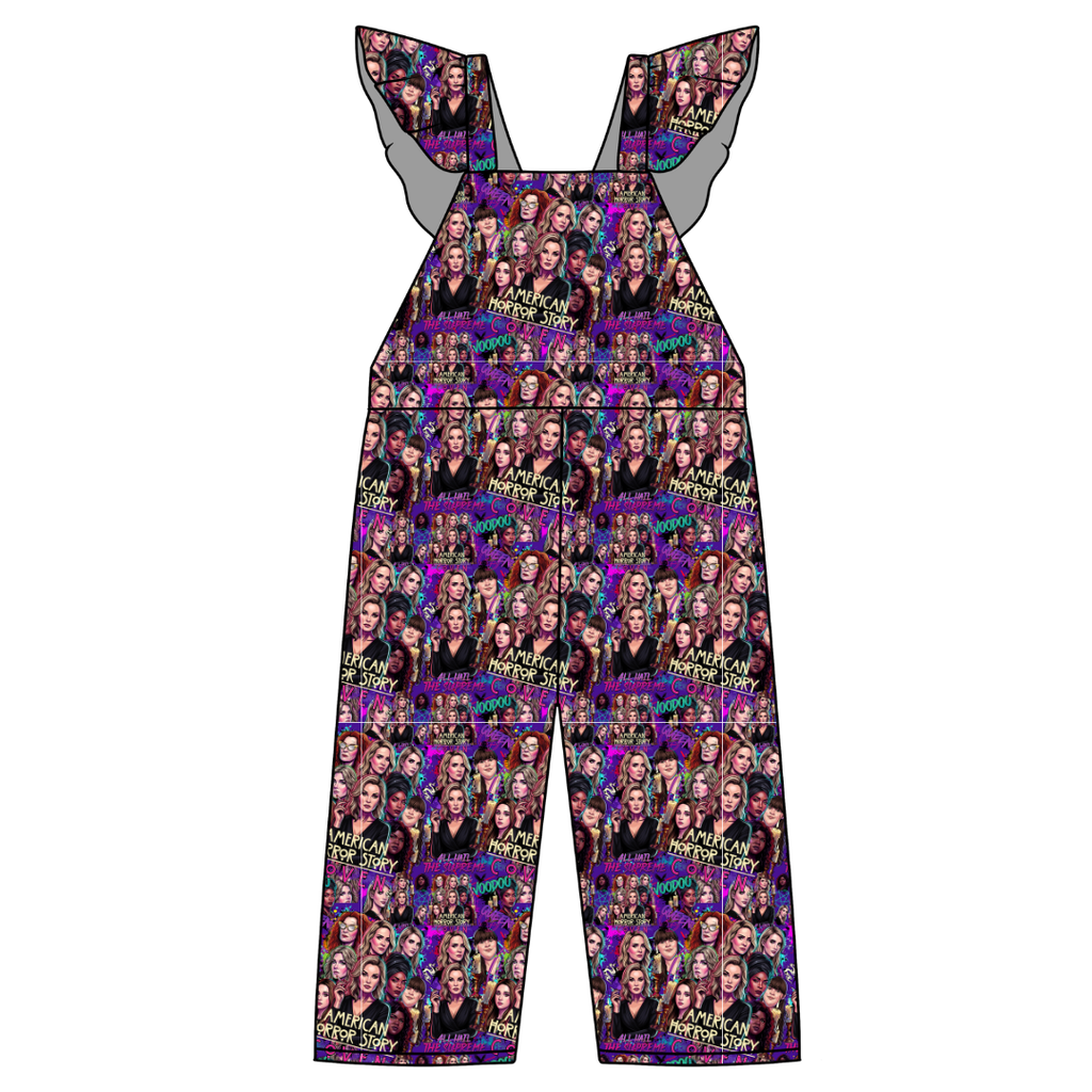 Spellbound Sisters - Daisy Girl's Flutter Jumpsuit Knit - PRE ORDER