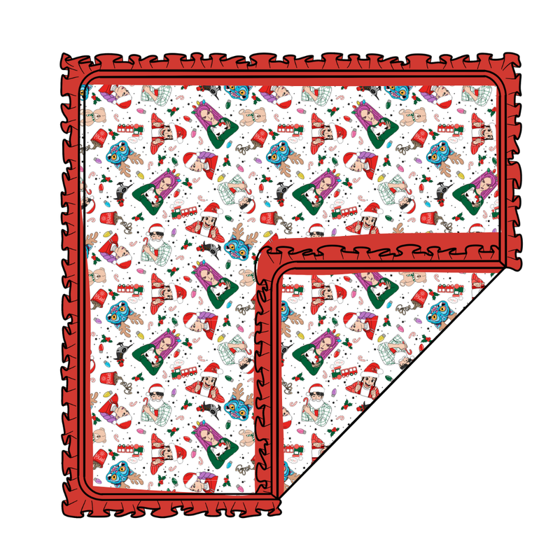 Holiday Harmony Moonbeam Blanket - Bamboo - Pre Order - Christmas Special (50x50 Inches)