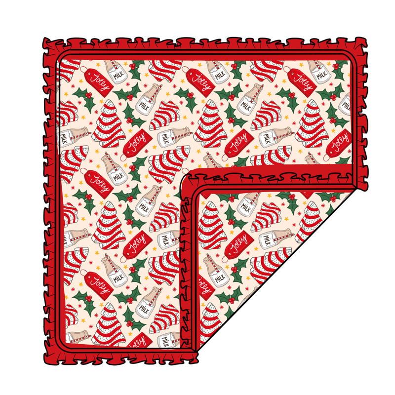 Tree Cakes Enchanted Blanket - Knit - Pre Order - Christmas Special (50x50 Inches)