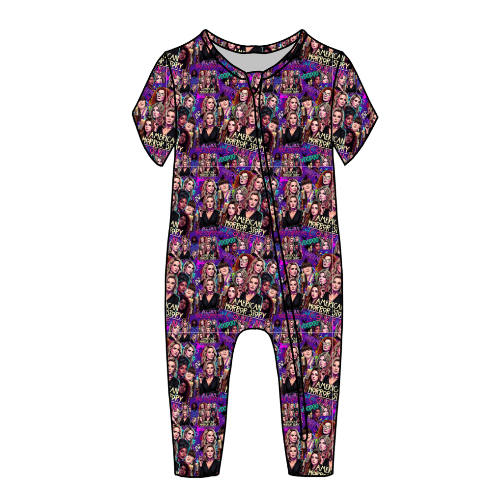 Spellbound Sisters Dandelion Short Sleeve Sleeper Bamboo - PRE ORDER