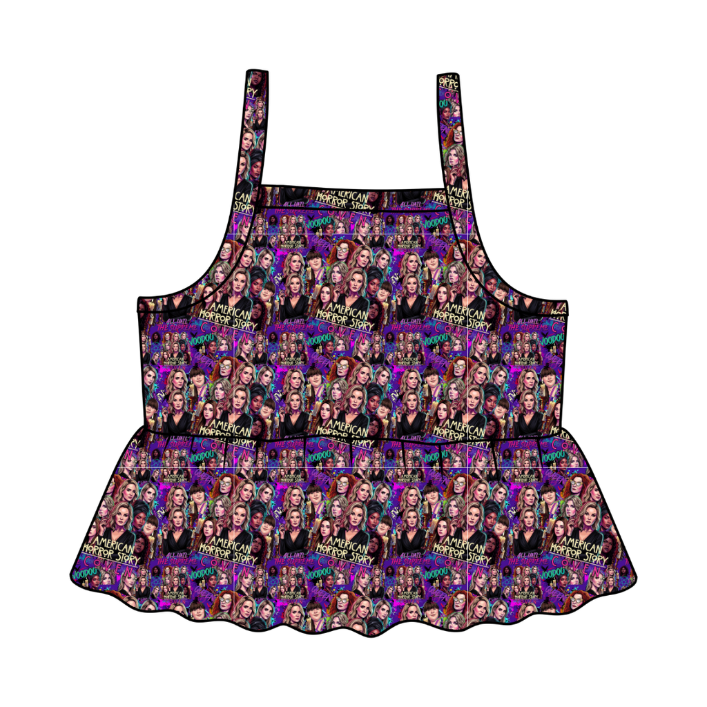 Spellbound Sisters - Tootsie Peplum Tank Knit - PRE ORDER