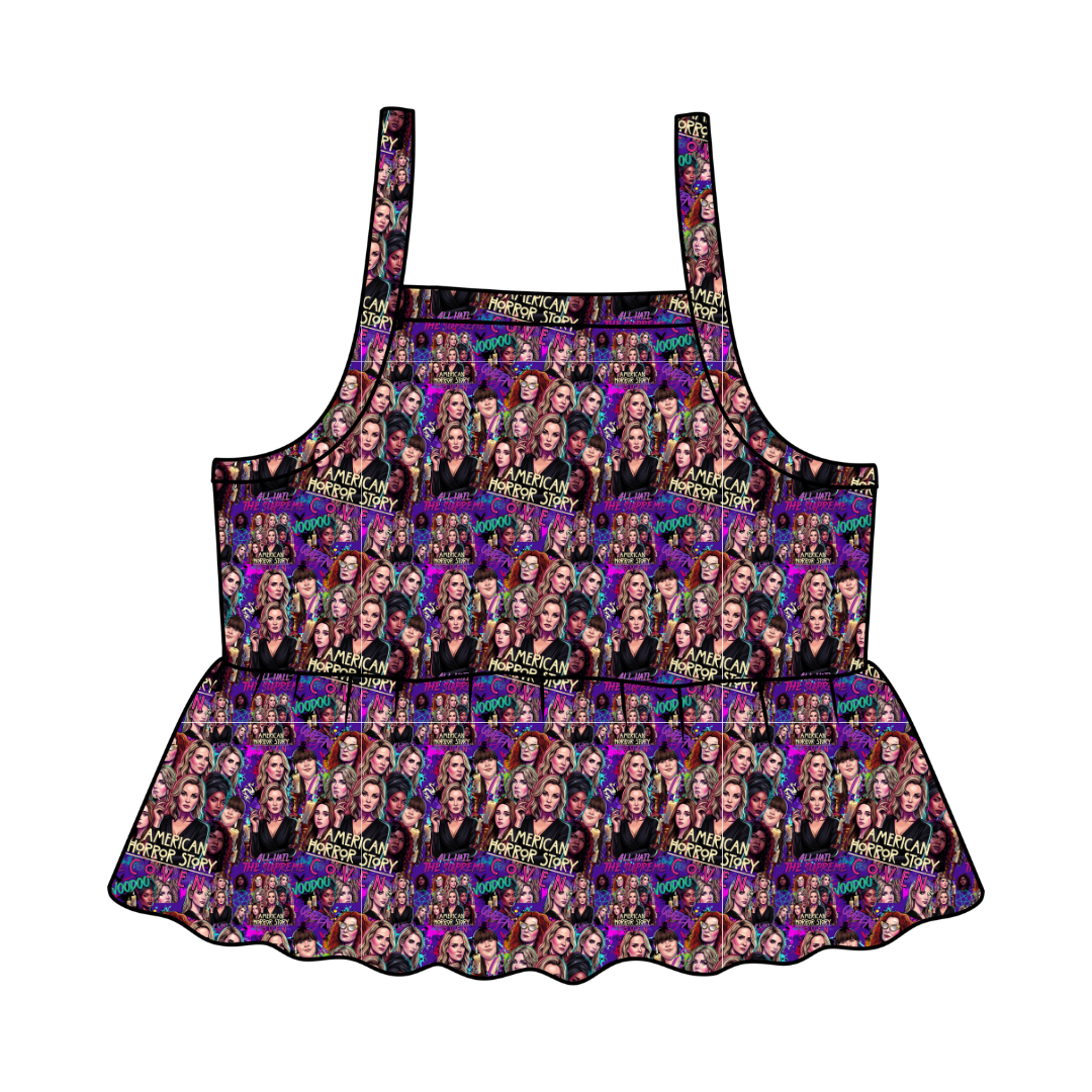 Spellbound Sisters - Tootsie Peplum Tank Knit - PRE ORDER