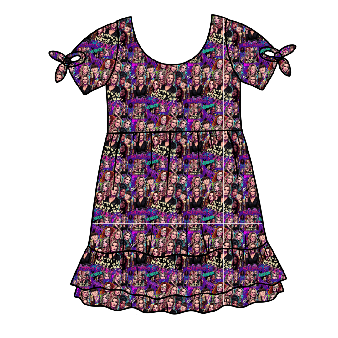 Spellbound Sisters - Serenity Short Sleeve Lounge Dress - PRE ORDER