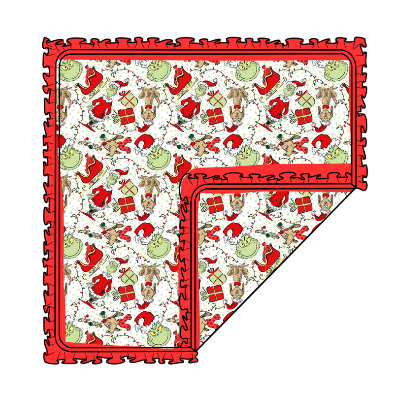 Mistle Toe & Mischief Enchanted Blanket - Knit - Pre Order - Christmas Special (50x50 Inches)